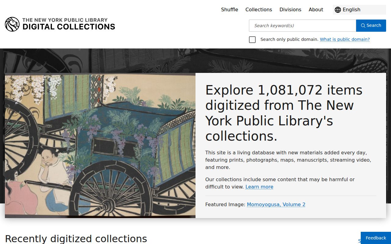 New York city directories in NYPL Digital Collections