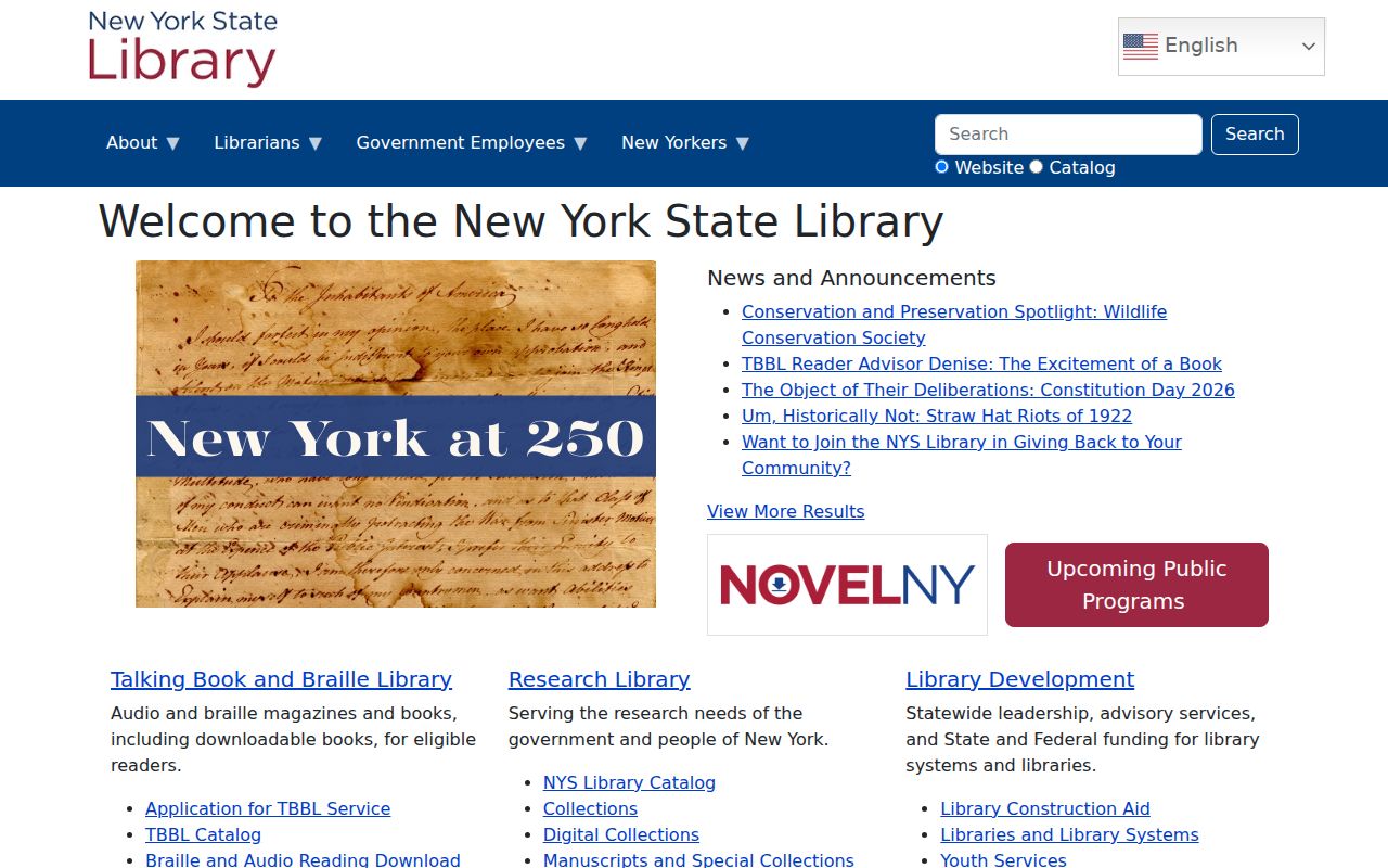 New York city directory catalog and local history at the State Library